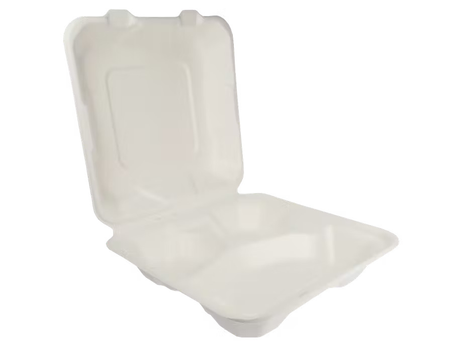 MENUBOX 3-VAKS SUIKERRIET 24x24x5/7CM500 STUKS