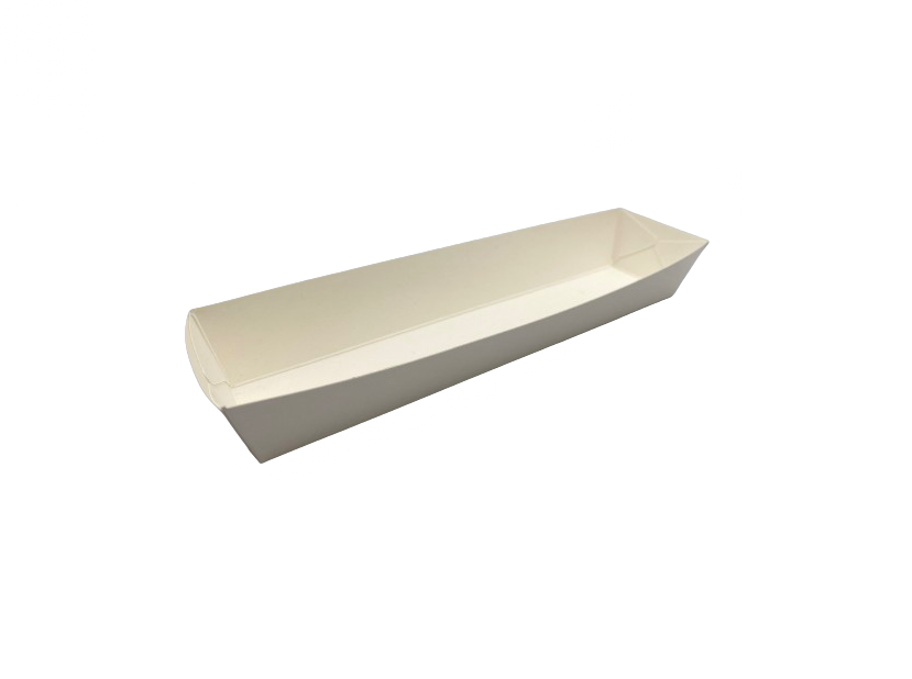 B-A16 SNACKBAKJE KARTON WIT 150 STUKS