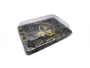 SUSHI TRAY FLOWER 185x129x52 (SHS 105)
