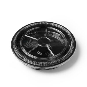 SUSHI TRAY ROND MET DEKSEL Ø 28 CM (HP-61)